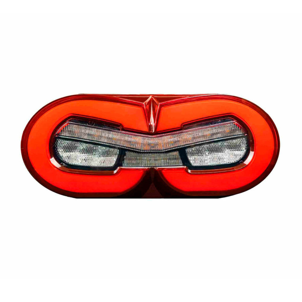 Lanterna traseira LED Gemini Universal Original Carreta Nostra Bivolt 12v 24v Pisca Sequencial