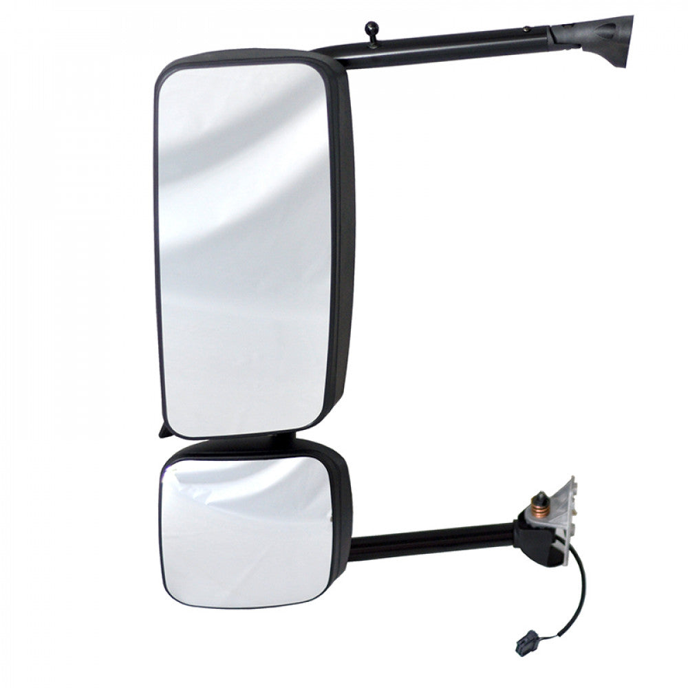 Retrovisor Mercedes-Benz Atego Axor Desembaçador com Braço (Espelho) - Globo