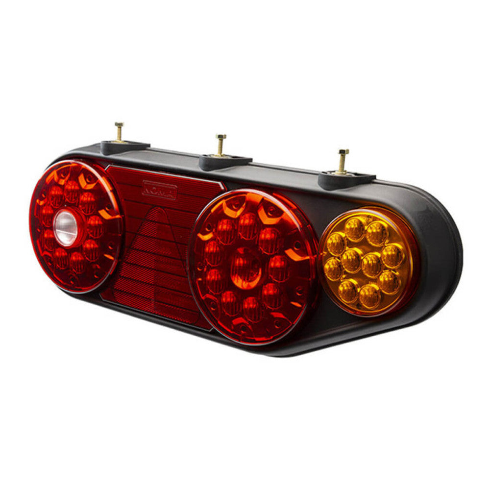 Lanterna Traseira LED Completa Original Carreta Noma 24v Multifunção
