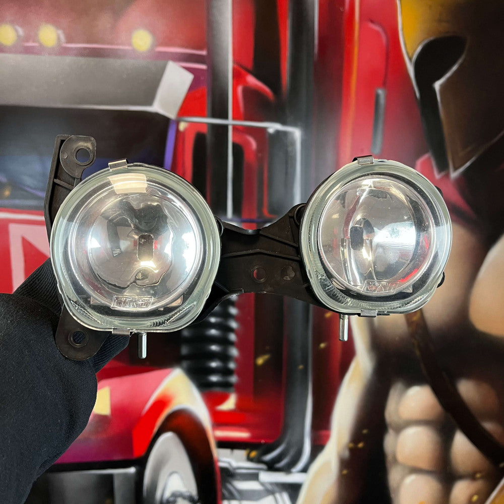 Farol Auxiliar Duplo Iveco Stralis Tector Cursor Hi-Way 2007 até 2019 Neblina e Longo Alcance - Nino